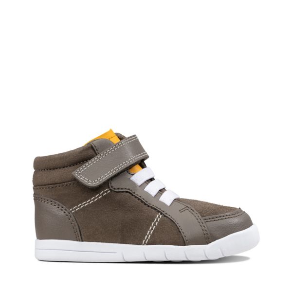 Clarks Boys Emery Beat Toddler Casual Shoes Brown | USA-8961724